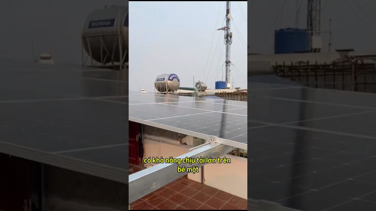 Công trình 5kw lưu trữ tại Hà Đông, Hà Nội #dienmattroi5kw #diennangluongmattroichogiadinh #shorts