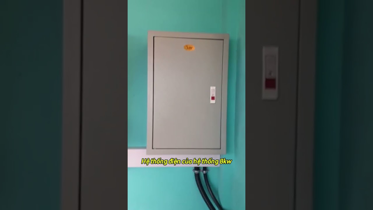 Công trình 8kwp lưu trữ 10kWh tại Thạch Thất, Hà Nội #dienmattroigiadinh #shorts