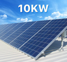 Hệ thống điện năng lượng mặt trời 10kW (kWp) hòa lưới 