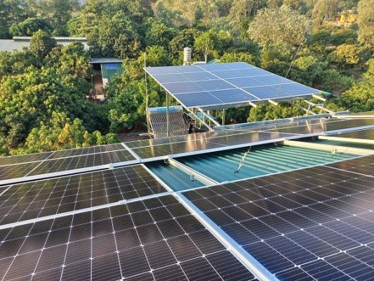 Công trình 20kwp lưu trữ 20kwh 3 pha Sóc Sơn, Hà Nội