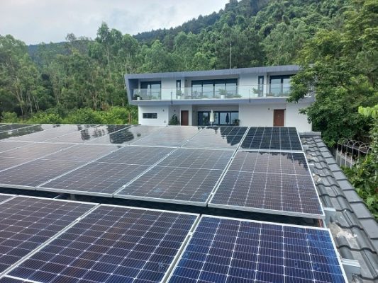 Công trình 20kwp lưu 20kwh 3 pha tại biệt thự sân gôn Tam Đảo, Vĩnh Phúc