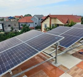 Công trình 5kwp lưu trữ 10kwh 1 pha tại Mê Linh, Vĩnh Phúc