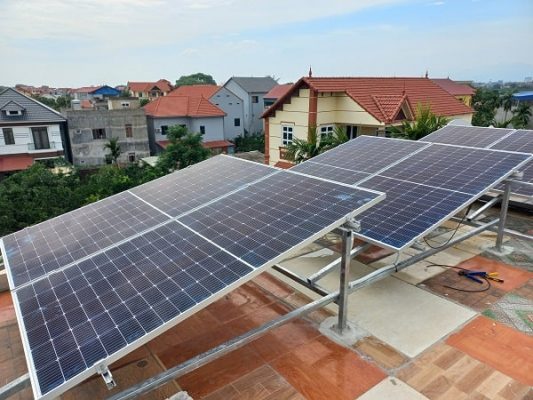 Công trình 5kwp lưu trữ 10kwh 1 pha tại Mê Linh, Vĩnh Phúc