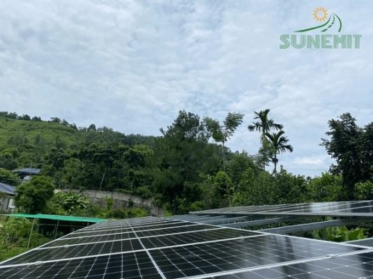 Dự án điện mặt trời 10Kwp lưu trữ 1 pha tại Khu Thống Nhất, Thành phố Hòa Bình