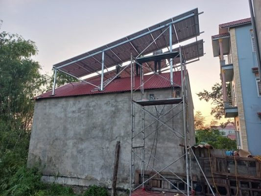 Công trình 6kwp lưu trữ 5kwh tại Mai Hạ, Mai Đình, Hiệp Hòa, Bắc Giang