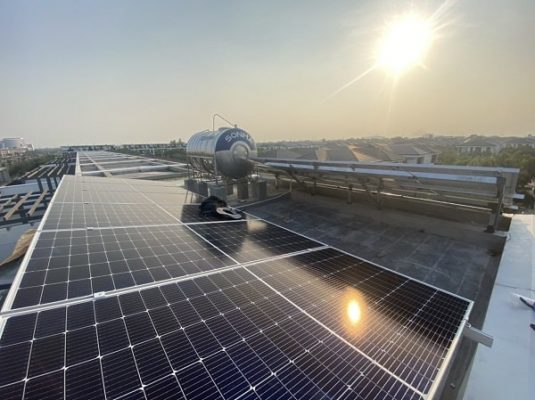 Dự án điện mặt trời 6Kwp tại Hà Đô Charm Villas