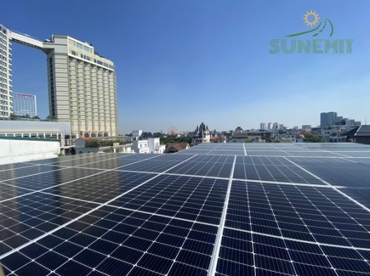 Công trình 14.4Kwp tại khu Biệt thự Vườn Đào Tây Hồ, Hà Nội
