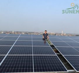 Dự án điện mặt trời 15kw lưu trữ 10kwh tại Quỳnh Phụ, Thái Bình
