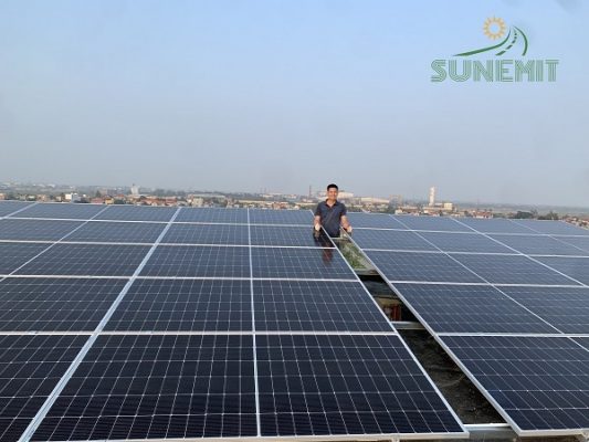 Dự án điện mặt trời 15kw lưu trữ 10kwh tại Quỳnh Phụ, Thái Bình
