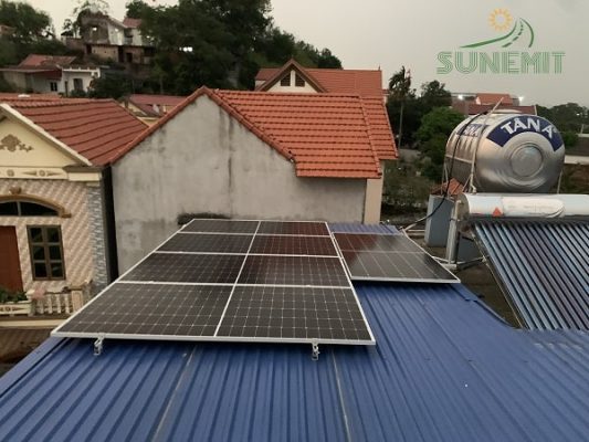 Hệ thống 5Kwp lưu trữ 5Kwh tại Phả Lại, Bắc Ninh