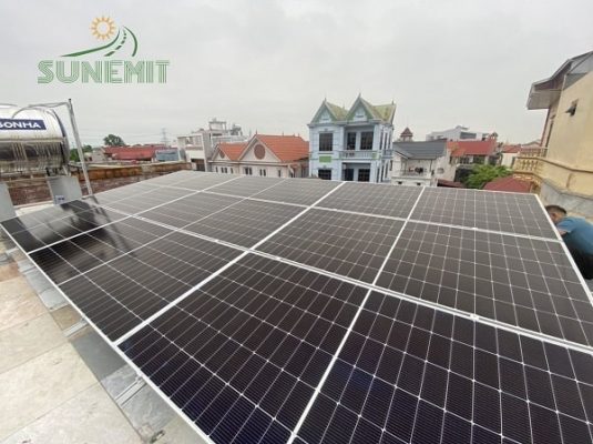 Hệ thống 5kwp tại Vân Điềm, Đông Anh, Hà Nội