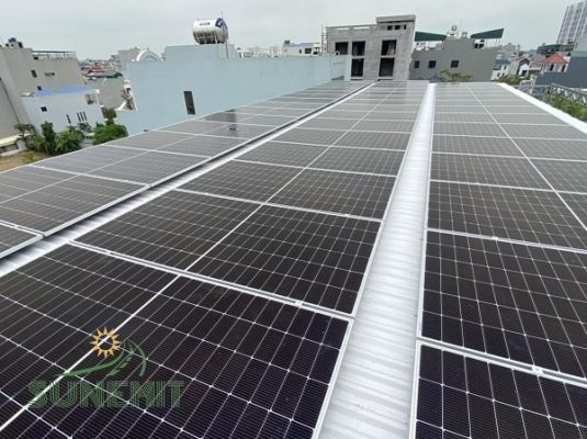 Hệ thống điện mặt trời 25kwp tại Phố Nối, Hưng Yên