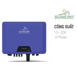 Inverter năng lượng mặt trời Hòa lưới SUNEMIT 3 pha STT-17K | 15kW – 20kW