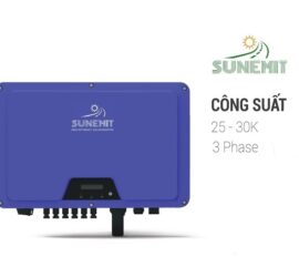 Inverter năng lượng mặt trời Hòa lưới SUNEMIT 3 pha STT-30K | 25kW – 30kW