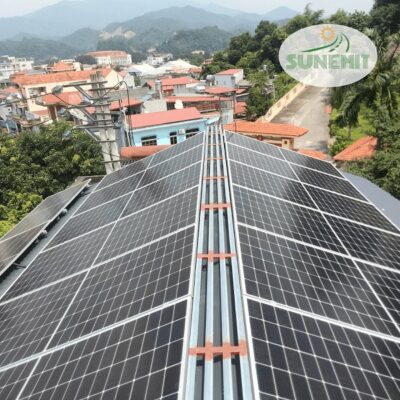 Công trình 9kwp lưu trữ 10kwh tại Tp. Bắc Kạn