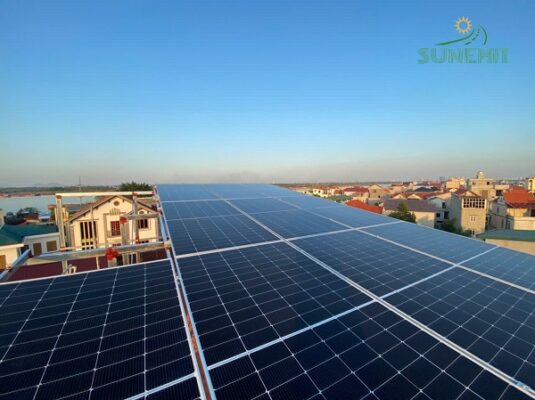 Hệ thống 5kwp lưu trữ 10kwh tại Thạch Thất, Hà Nội