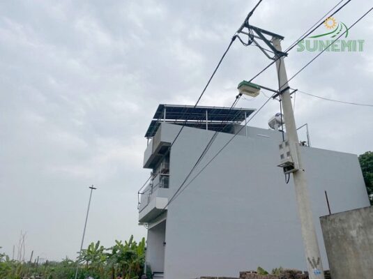 Hệ thống hòa lưới 1 pha 10Kwp tại Phú Thị, Gia Lâm, Hà Nội