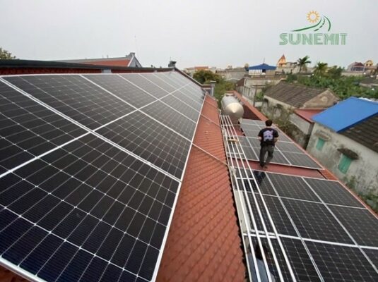 Hệ thống lưu trữ 3 pha 18kwp tại Nam Định