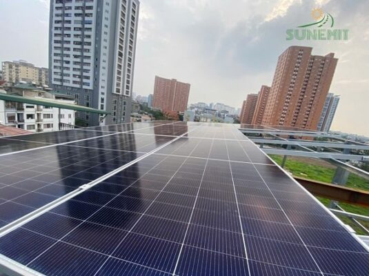 Dự án 10kwp lưu trữ 10kwh tại Romantic Park Tây Hồ