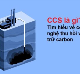 CCS là gì? Tìm hiểu về công nghệ thu hồi và lưu trữ carbon