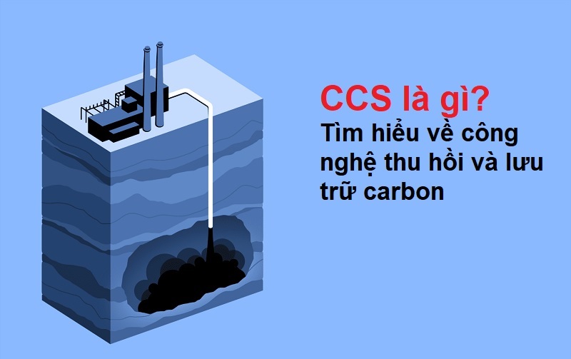 CCS là gì? Tìm hiểu về công nghệ thu hồi và lưu trữ carbon