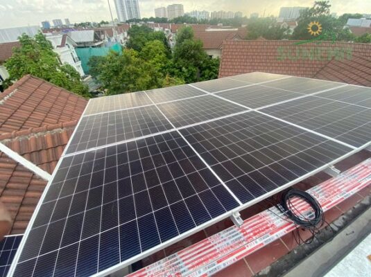 Công trình 8,6kWp lưu trữ 10kWh tại Vinhomes