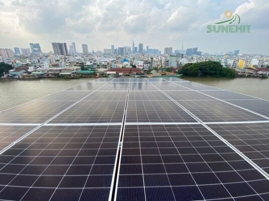 Hệ thống hòa lưới 18 kwp tại Trần Xuân Soạn, Quận 7, TP.HCM