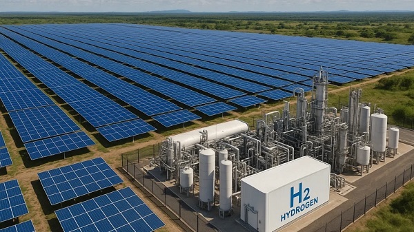 hydro xanh sản xuất từ điện mặt trời