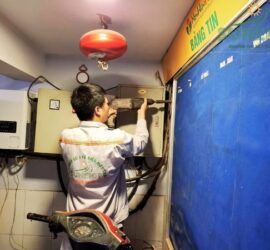 Pin lưu trữ điện mặt trời – Lá chắn trong bão lũ & mất điện diện rộng